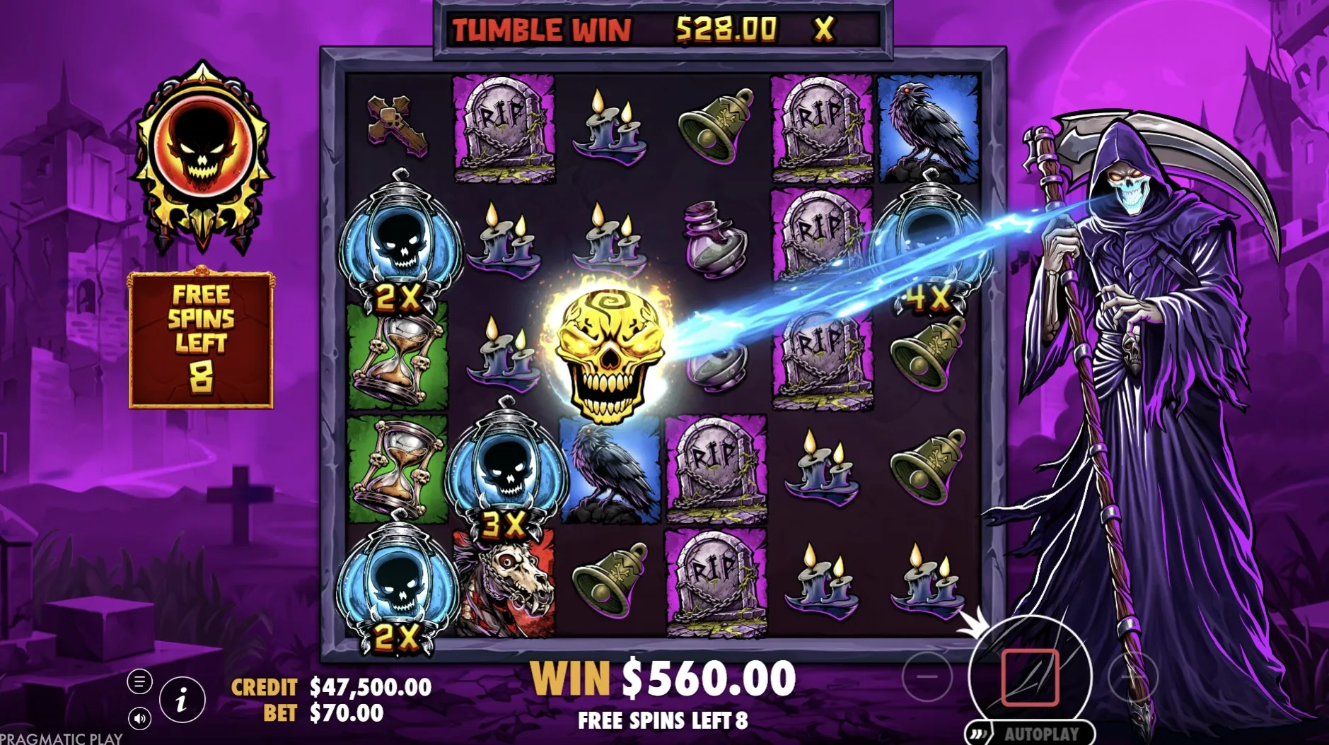 Social casino credits and virtual game displays